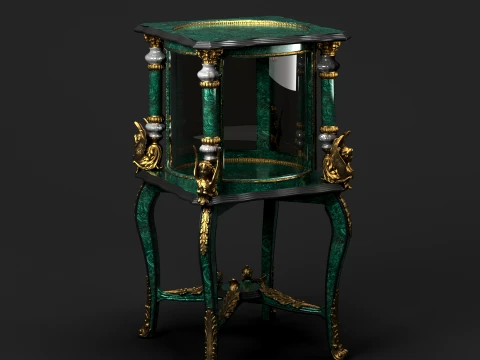 Antique Cabinet Model 3D