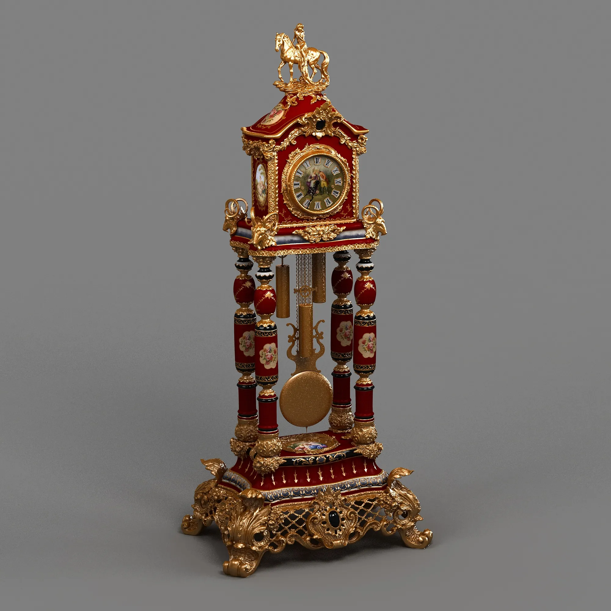 Bell 3D Model .c4d .max .obj .3ds .fbx .stl .blend