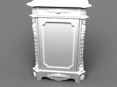 Clock base 3D Model