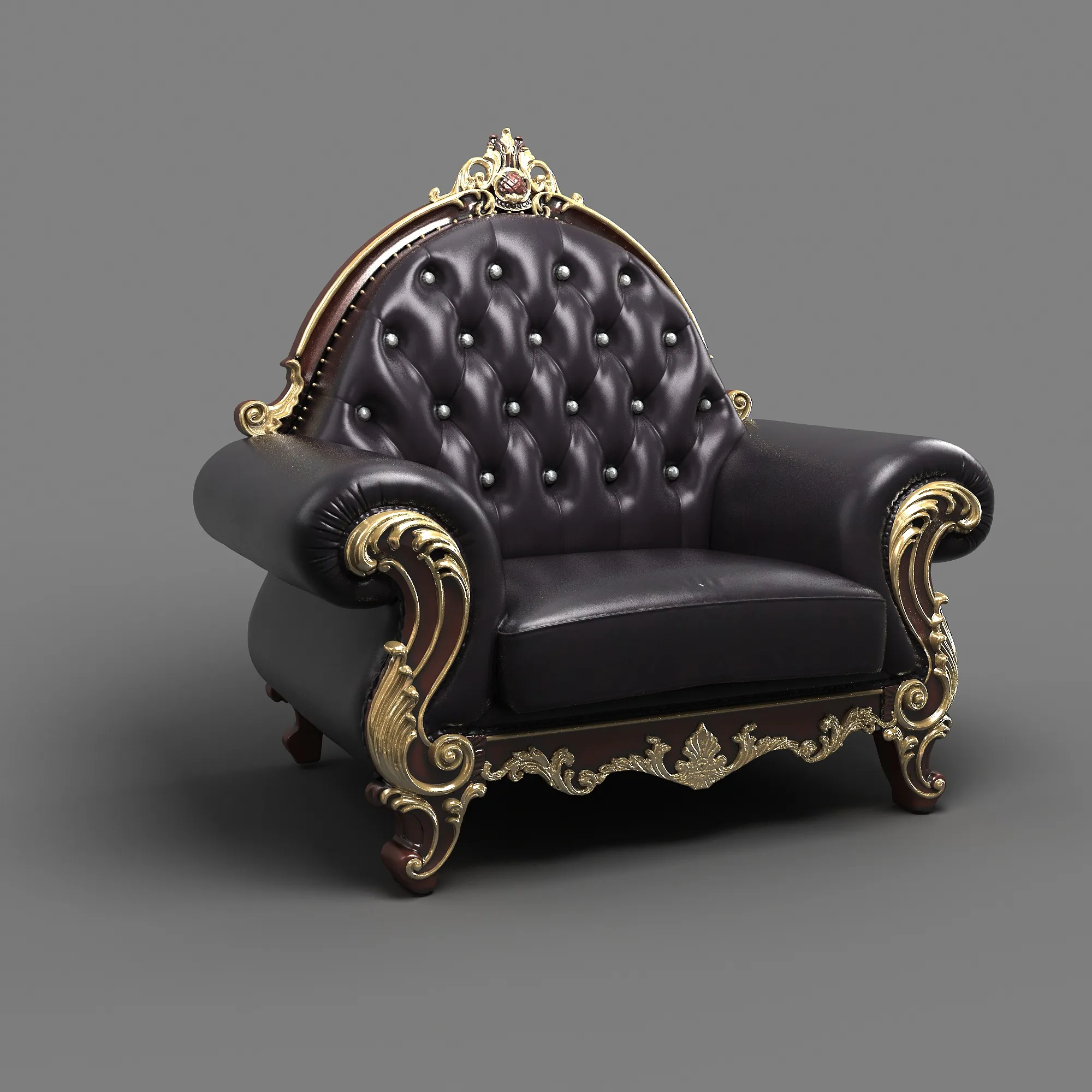 Sofe 3D Model .c4d .max .obj .3ds .fbx .stl .blend 