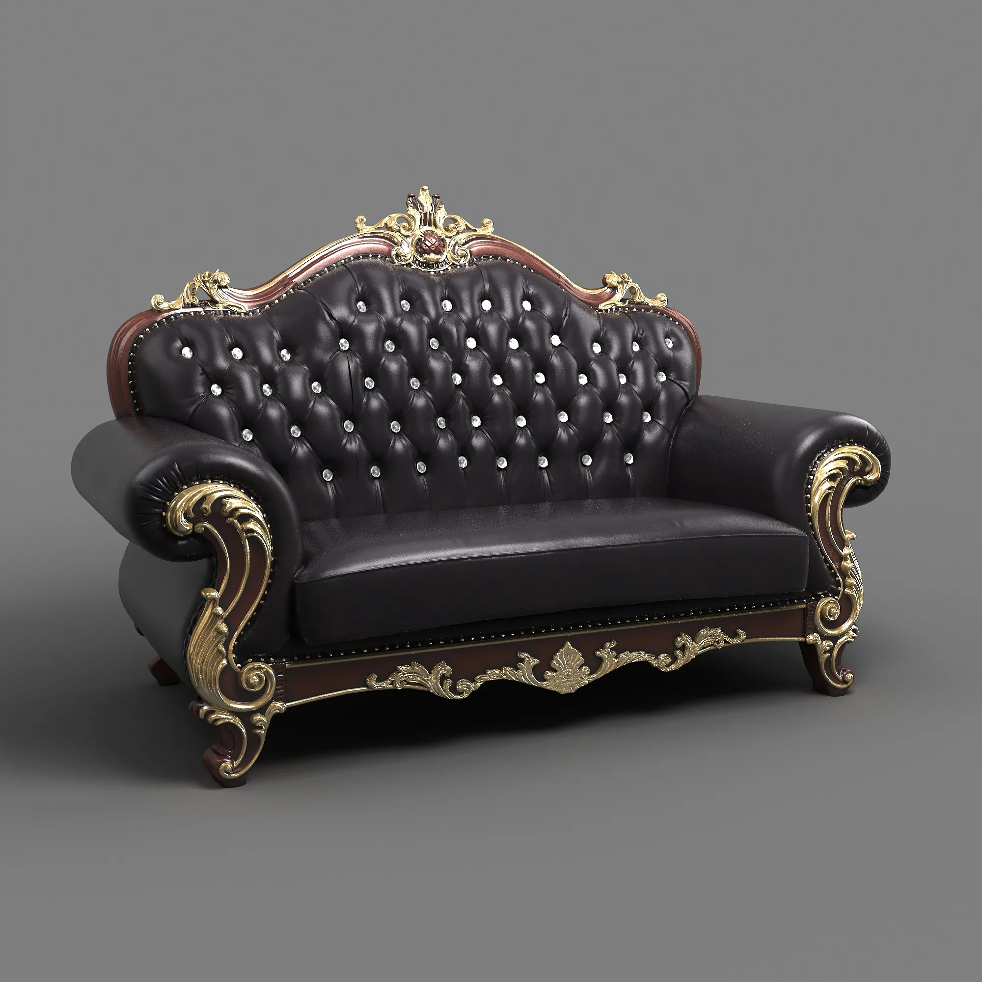 Sofe 3D Model .c4d .max .obj .3ds .fbx .stl .blend 