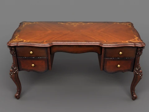 Desk 3D Model