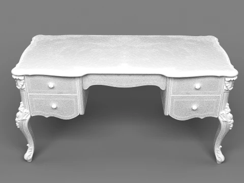 Desk 3D Model