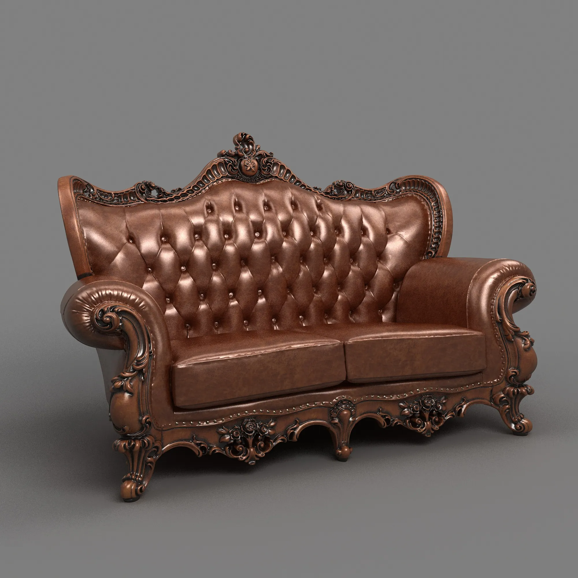 Sofe 3D Model .c4d .max .obj .3ds .fbx .stl .blend 