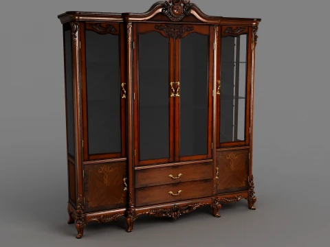 Wine cabinet 3D Model