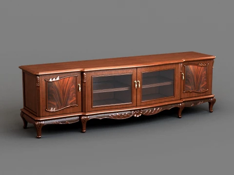 TV stand Model 3D