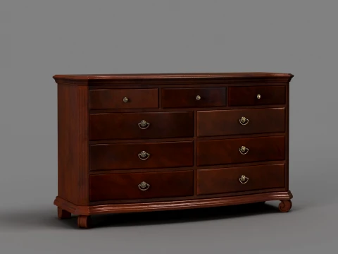 Chest of drawers Model 3D