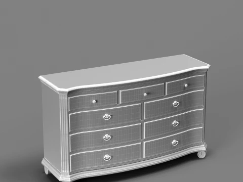 Chest of drawers 3D Model