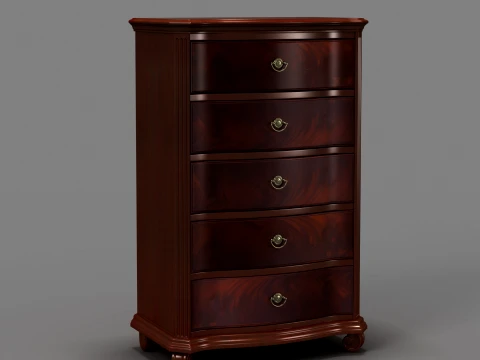 Chest of drawers 3D Model