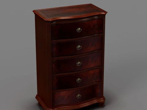 Chest of drawers 3D Model