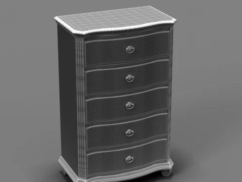 Chest of drawers 3D Model