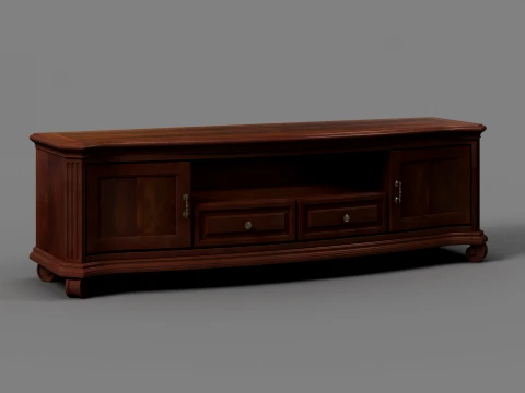 TV stand Model 3D