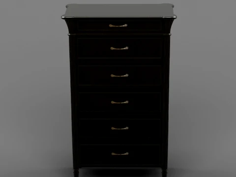 Chest of drawers 3D Model