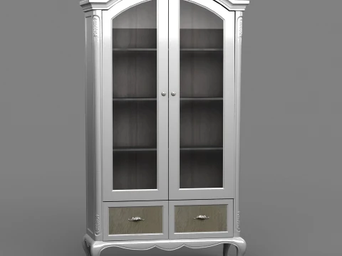 Bookcase 3D Model