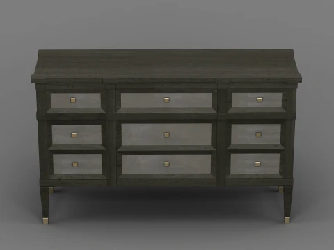 Chest of drawers 3D Model