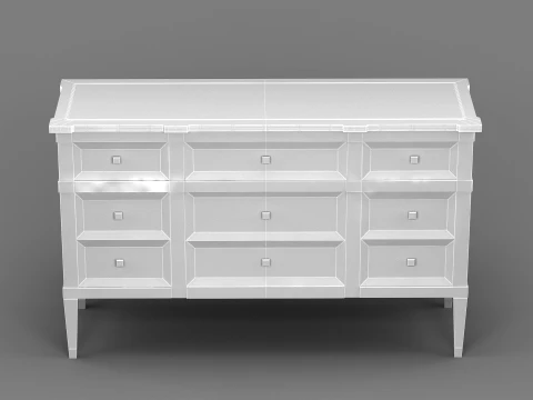 Chest of drawers 3D Model