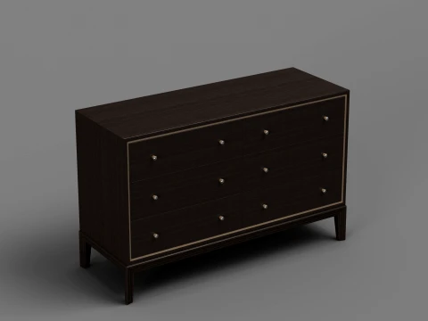 Chest of drawers 3D Model