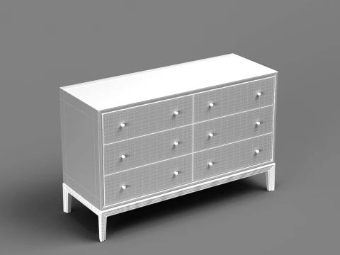 Chest of drawers 3D Model