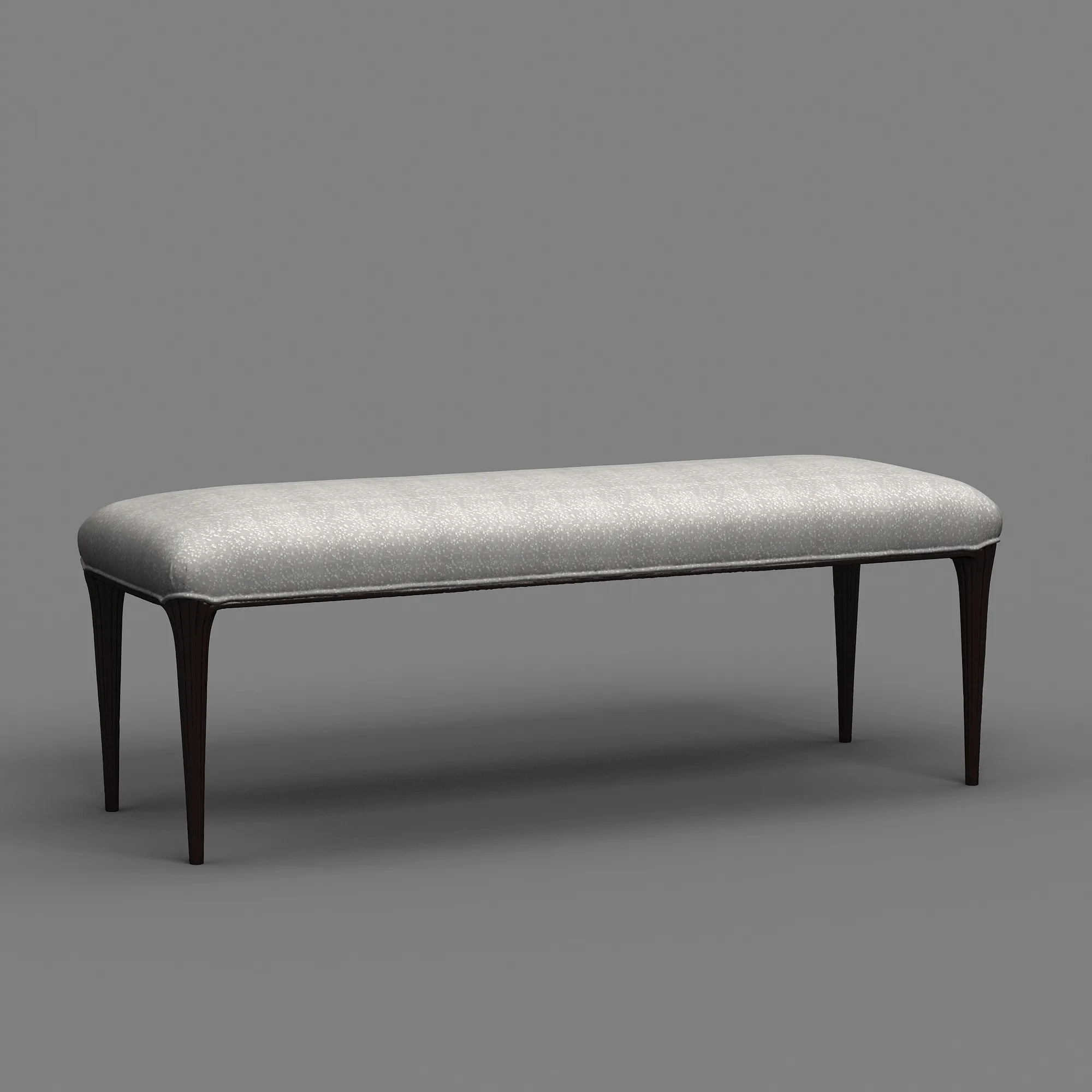 Footstool 3D Model .c4d .max .obj .3ds .fbx .stl .blend 