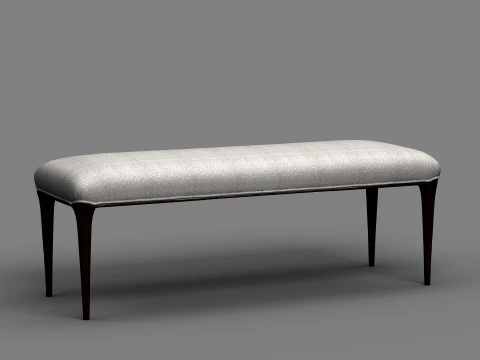 Footstool 3D Modell