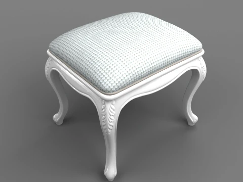 Dressing Stool 3D Model