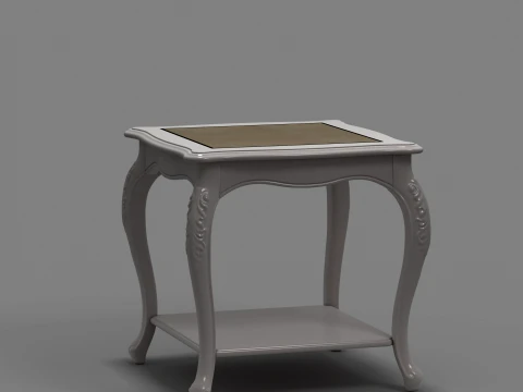 Corner table Modelo 3D
