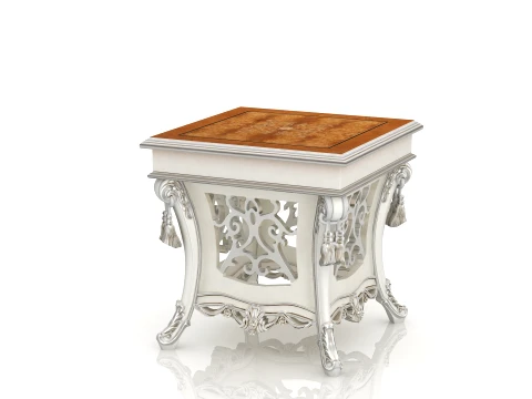Square-corner small table 3D Model