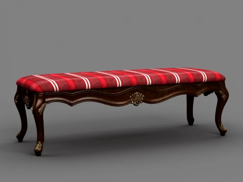 Footstool 3D Model