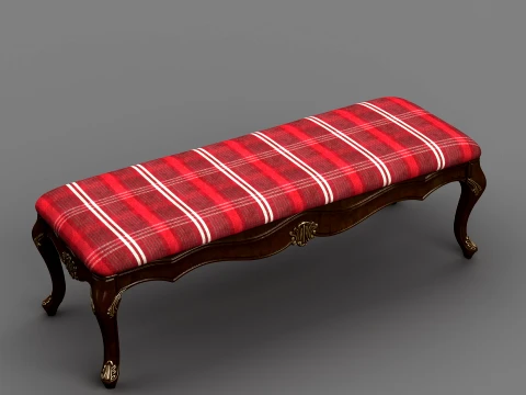 Footstool 3D Model