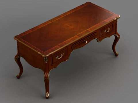 Desk 3D Model