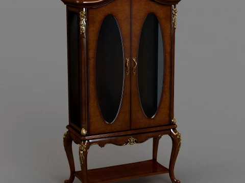 Wine cabinet 3D Модель