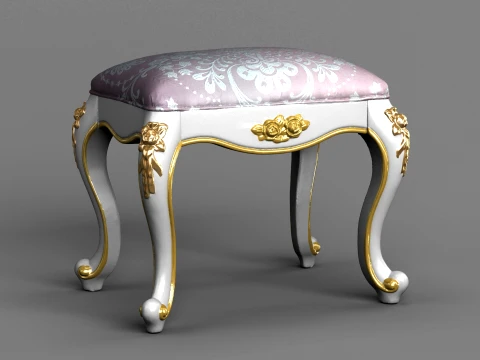 Makeup stool 3D Model