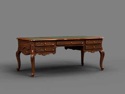 Writing desk Modello 3D