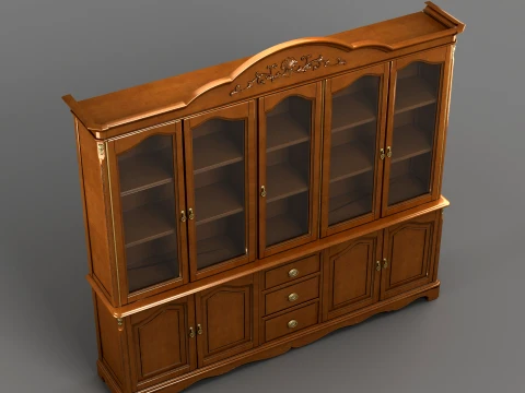 Bookcase 3D Model