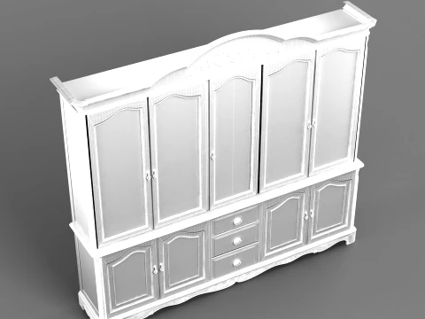 Bookcase 3D Model