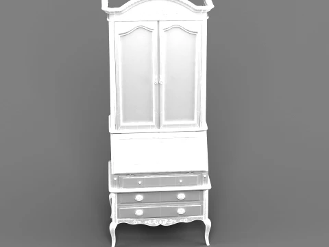 Display cabinet 3D Model