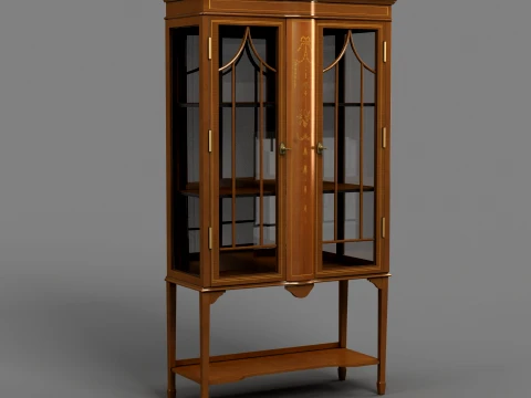 Display cabinet 3D Model