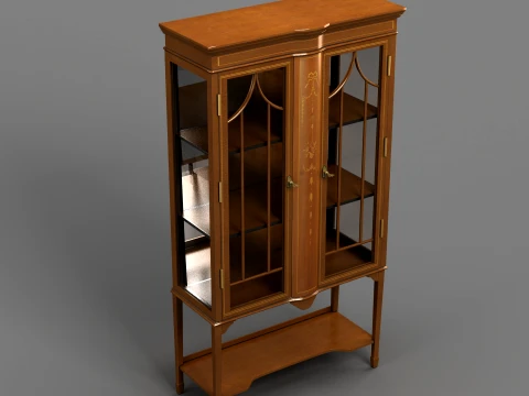 Display cabinet 3D Model