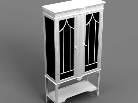 Display cabinet 3D Model