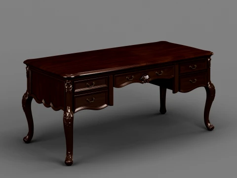 Writing desk Modelo 3D