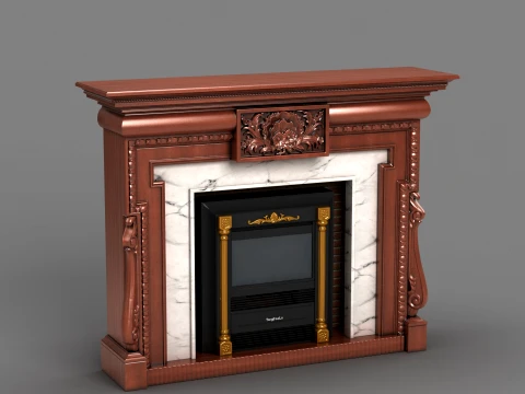 Fireplace 3D 모델