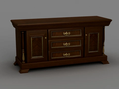 Base cabinet 3D Model