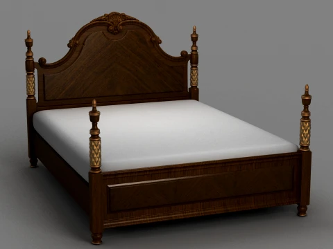 Bed 3D Modell