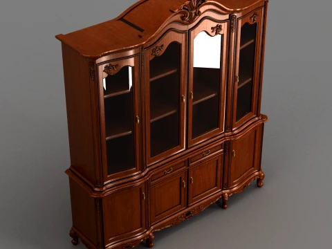 Bookcase 3D Model