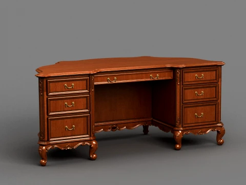 Writing desk 3D 모델