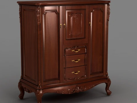Chest of drawers 3D Model