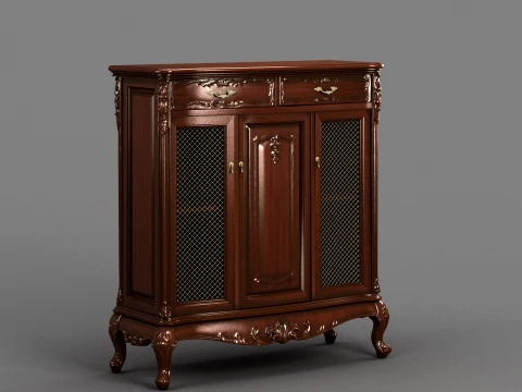 Shoe cabinet 3D Model