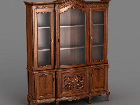 Bookcase 3D Model