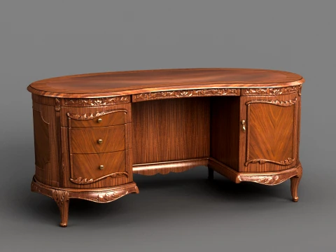 Writing desk 3D Model