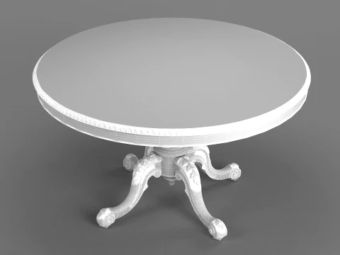Dining table 3D Model